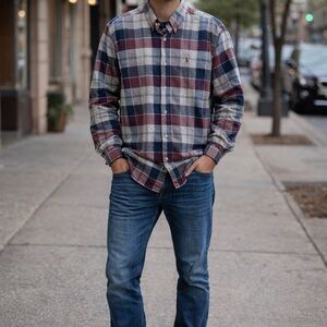 Polo Ralph Lauren Hunt Club Flannel Plaid Shirt